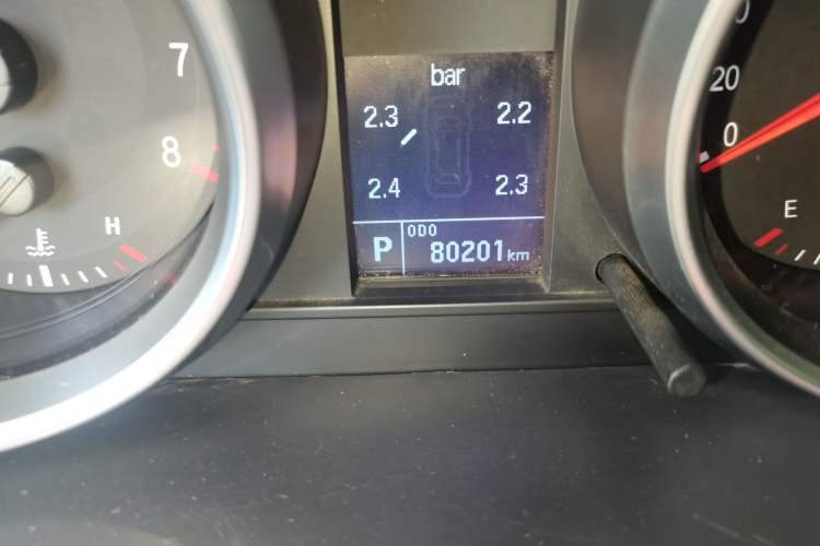 Used Haval H6 2015 Sport Edition 1.5T Automatic Two-Wheel Drive Luxury Model Odometer Close Up