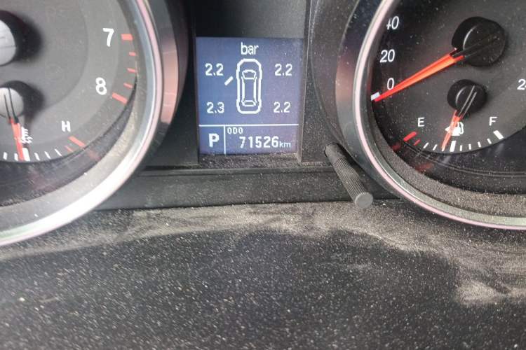 Used Haval H6 2015 Sport Edition 1.5T Automatic Two-Wheel Drive Luxury Model Odometer Close Up