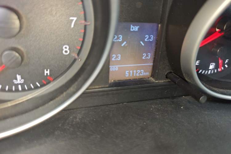 Used Haval H6 2015 Upgraded Model 1.5T Manual Two-Wheel Drive Elite Version Odometer Close Up