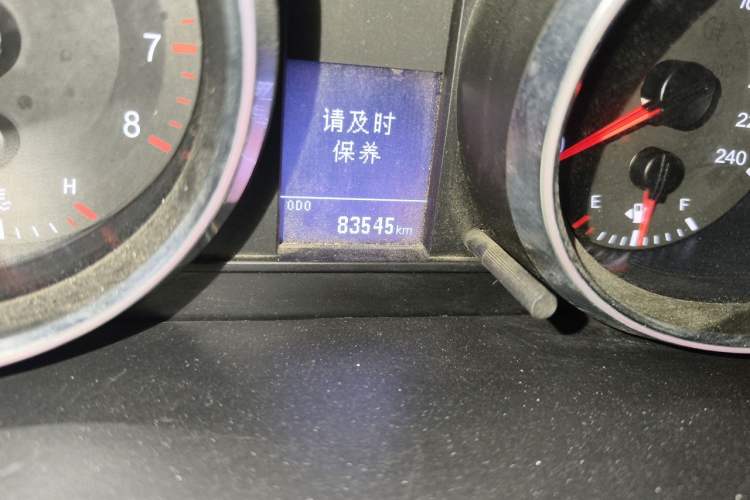 Used Haval H6 2015 Revised Version Sport Edition 1.5T Manual Transmission Two-Wheel Drive Elite Grade Odometer Close Up