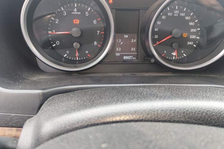 Used Haval H6 2015 Revised Version Sport Edition 1.5T Manual Transmission Two-Wheel Drive Elite Grade Odometer Close Up
