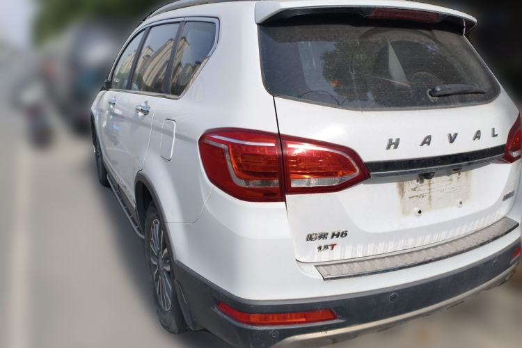 Used Haval H6 2015 Sport Edition 1.5T Automatic Two-Wheel Drive Luxury Model Rear Left 45 Deg