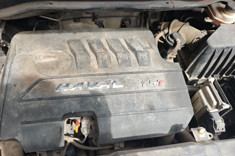 Used Haval H6 2016 Upgraded Model 1.5T Automatic Two-Wheel Drive Elite Version Engine Bay