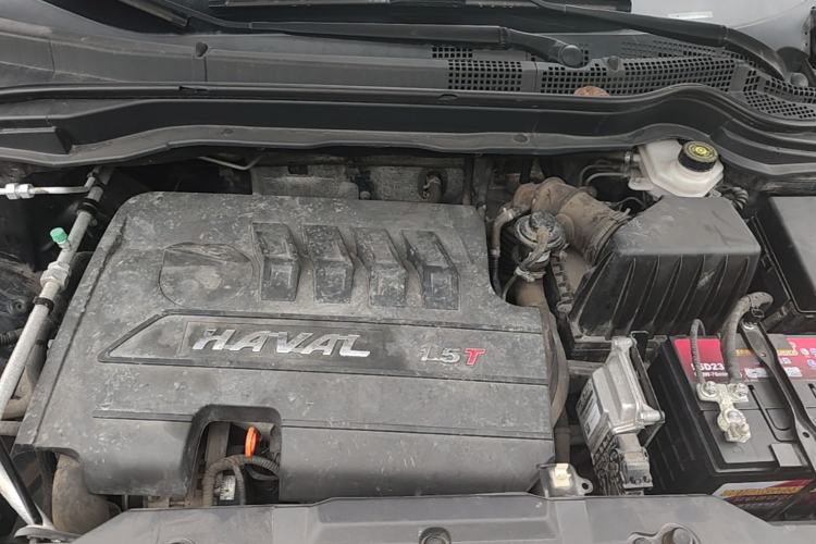 Used Haval H6 2016 Upgraded Model 1.5T Automatic Two-Wheel Drive Elite Version Engine Bay