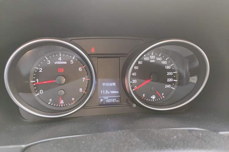 Used Haval H6 2016 Upgraded Model 1.5T Automatic Two-Wheel Drive Elite Version Instrument Cluster