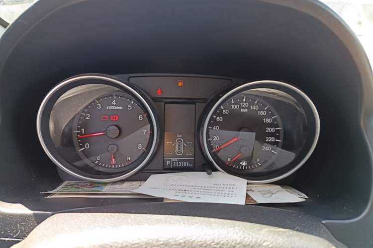 Used Haval H6 2016 Upgraded Model 1.5T Automatic Two-Wheel Drive Elite Version Instrument Cluster