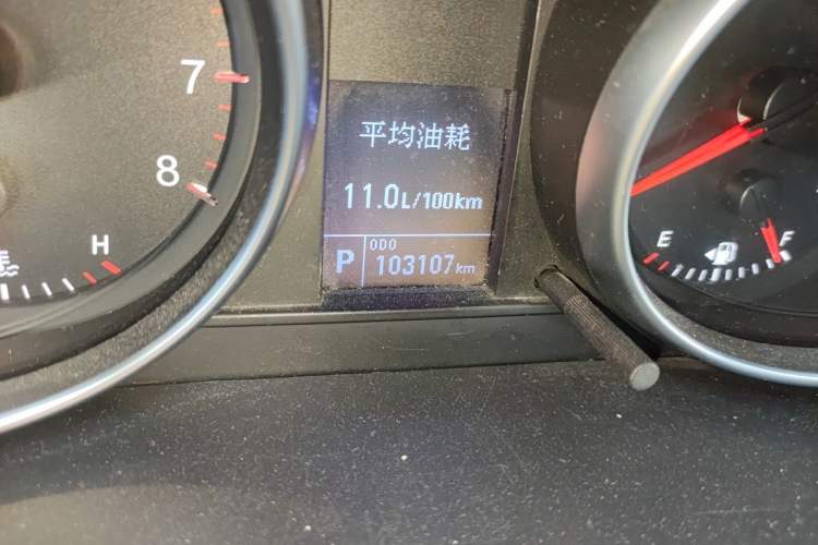 Used Haval H6 2016 Upgraded Model 1.5T Automatic Two-Wheel Drive Elite Version Odometer Close Up