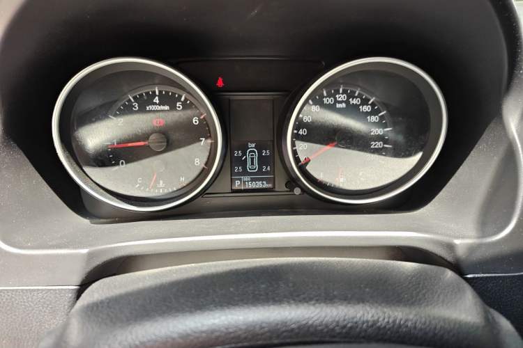 Used Haval H6 2016 Upgraded Model 1.5T Automatic Two-Wheel Drive Elite Version Odometer Close Up