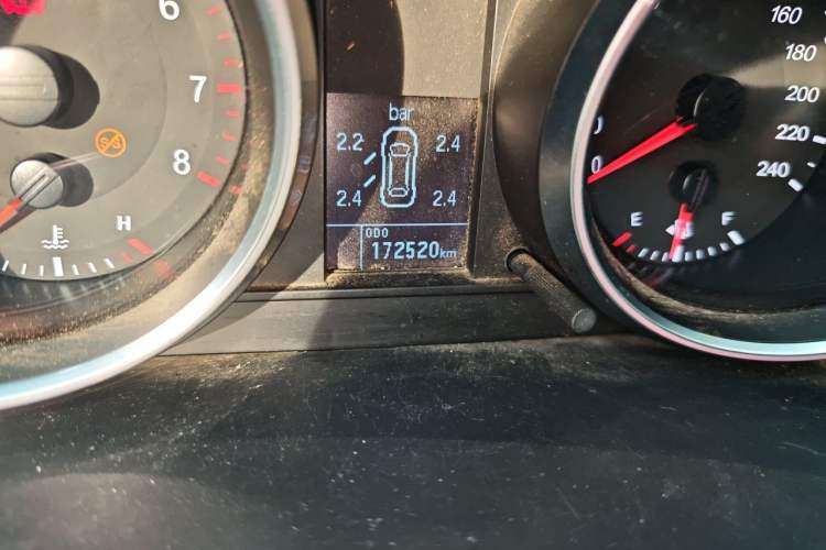 Used Haval H6 2016 Upgraded Model 1.5T Manual Two-Wheel Drive Prestige Version Odometer Close Up