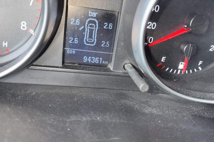 Used Haval H6 2016 Upgraded Model 1.5T Manual Two-Wheel Drive Elite Version Odometer Close Up
