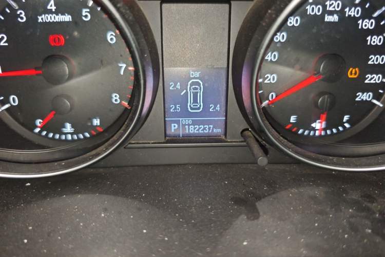 Used Haval H6 2016 Upgraded Model 1.5T Automatic Two-Wheel Drive Elite Version Odometer Close Up