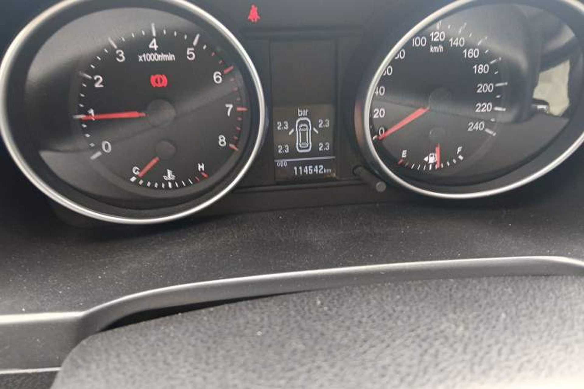 Used Haval H6 2016 Upgraded Model 1.5T Manual Two-Wheel Drive Elite Version Odometer Close Up