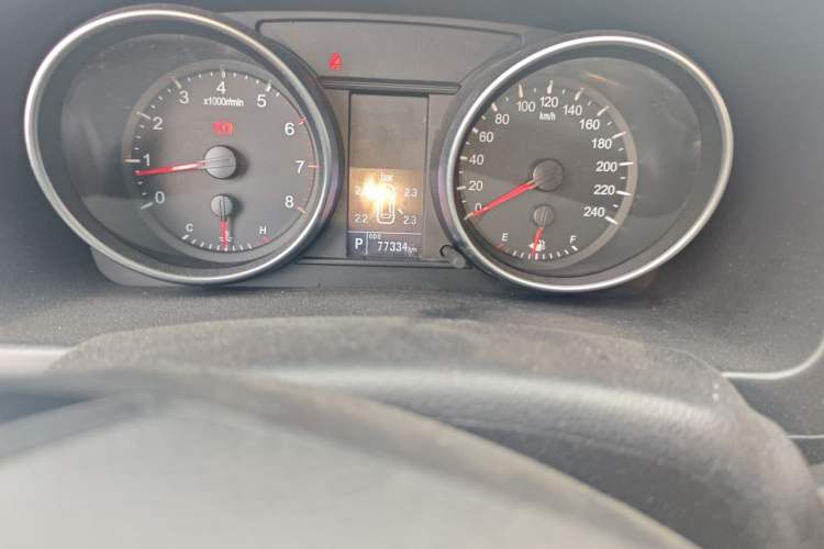 Used Haval H6 2016 Upgraded Model 1.5T Automatic Two-Wheel Drive Elite Version Odometer Close Up