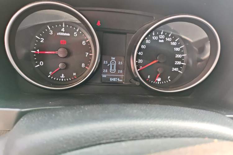 Used Haval H6 2016 Upgraded Model 1.5T Manual Two-Wheel Drive Elite Version Odometer Close Up