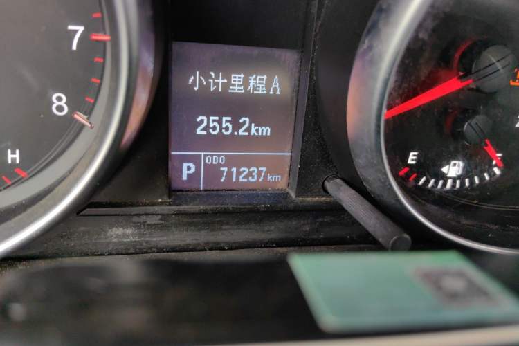 Used Haval H6 2016 Upgraded Model 1.5T Automatic Two-Wheel Drive Elite Version Odometer Close Up