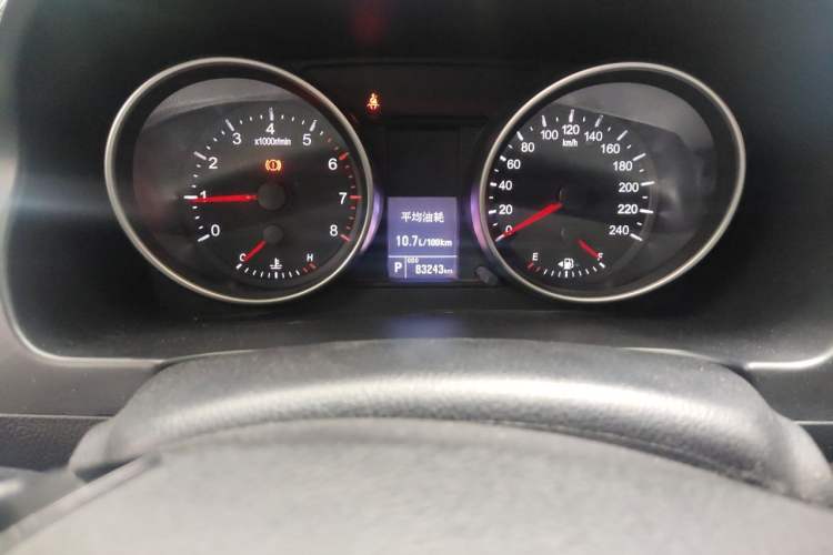 Used Haval H6 2016 Upgraded Model 1.5T Automatic Two-Wheel Drive Elite Version Odometer Close Up