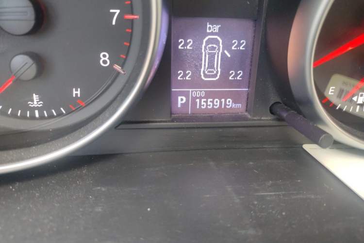 Used Haval H6 2016 Upgraded Model 1.5T Automatic Two-Wheel Drive Elite Version Odometer Close Up