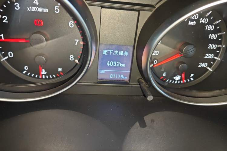 Used Haval H6 2016 Upgraded Model 1.5T Manual Two-Wheel Drive Urban Version Odometer Close Up