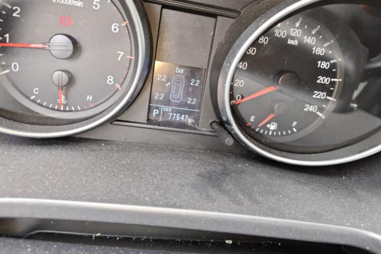 Used Haval H6 2016 Upgraded Model 1.5T Automatic Two-Wheel Drive Elite Version Odometer Close Up