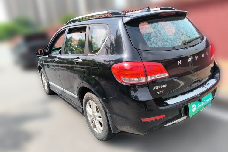 Used Haval H6 2016 Upgraded Model 1.5T Manual Two-Wheel Drive Urban Version Rear Left 45 Deg