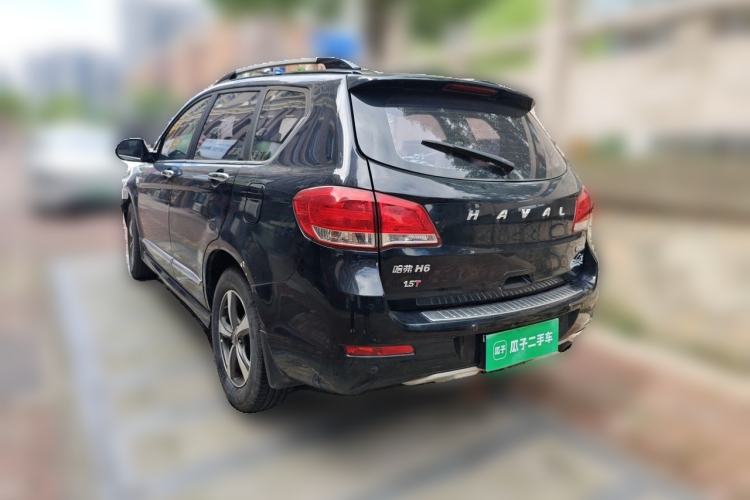 Used Haval H6 2016 Upgraded Model 1.5T Automatic Two-Wheel Drive Elite Version Rear Left 45 Deg