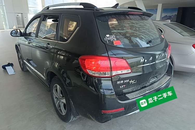 Used Haval H6 2016 Upgraded Model 1.5T Automatic Two-Wheel Drive Elite Version Rear Left 45 Deg
