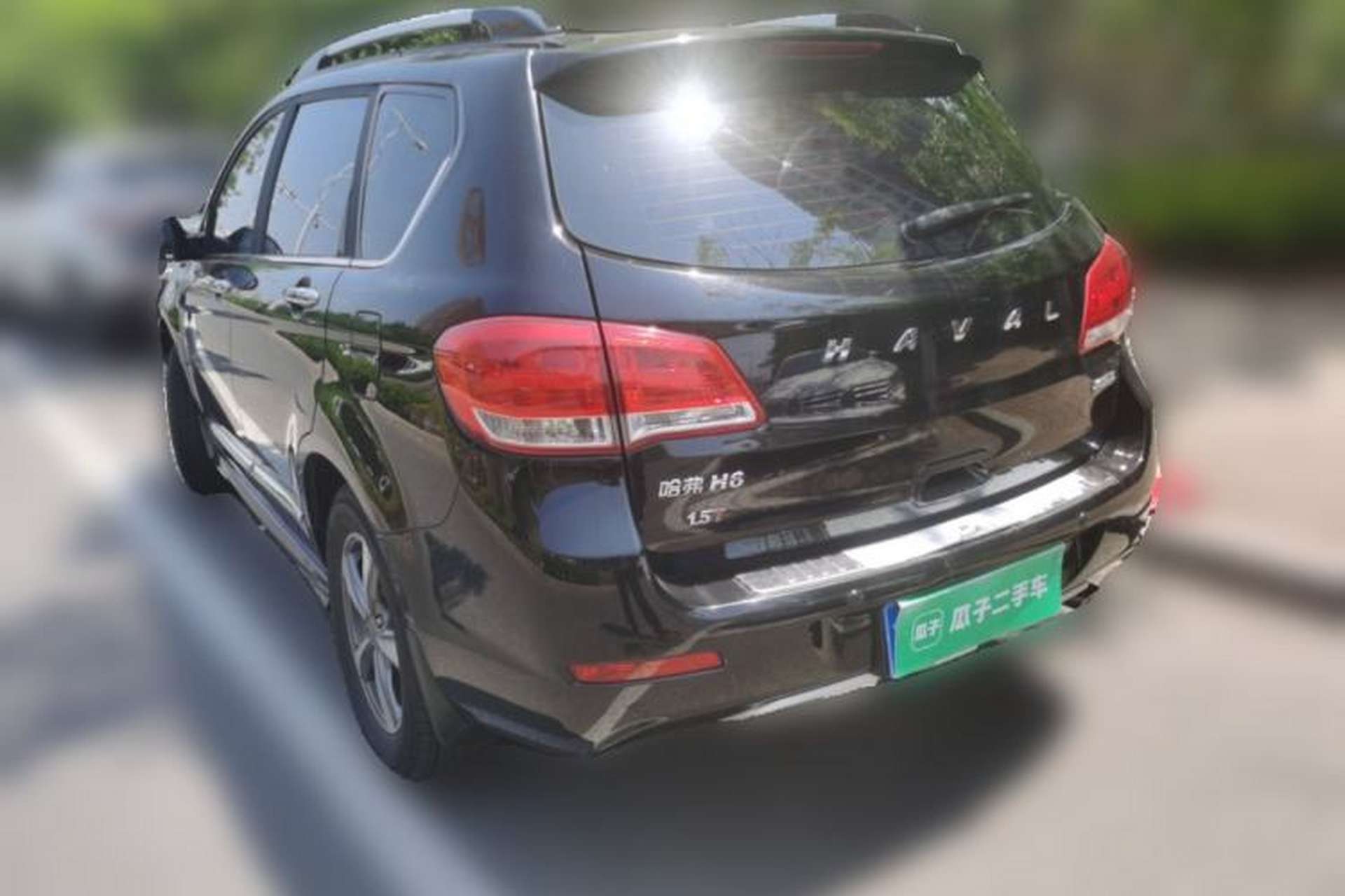 Used Haval H6 2016 Upgraded Model 1.5T Manual Two-Wheel Drive Value Edition Rear Left 45 Deg