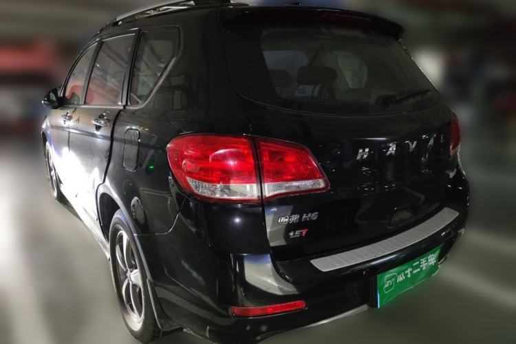 Used Haval H6 2016 Upgraded Model 1.5T Automatic Two-Wheel Drive Elite Version Rear Left 45 Deg