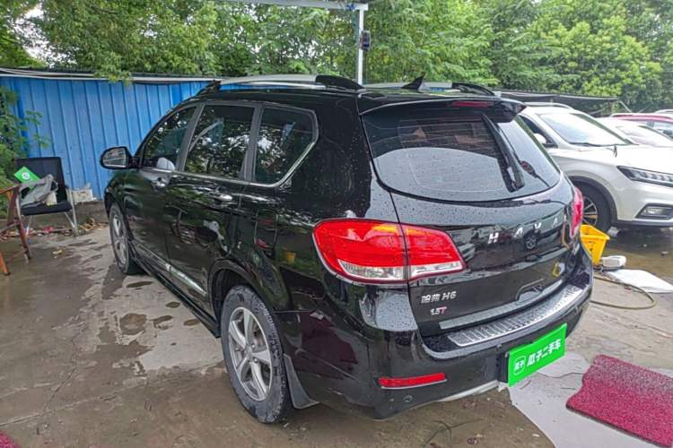 Used Haval H6 2016 Upgraded Model 1.5T Automatic Two-Wheel Drive Elite Version Rear Left 45 Deg