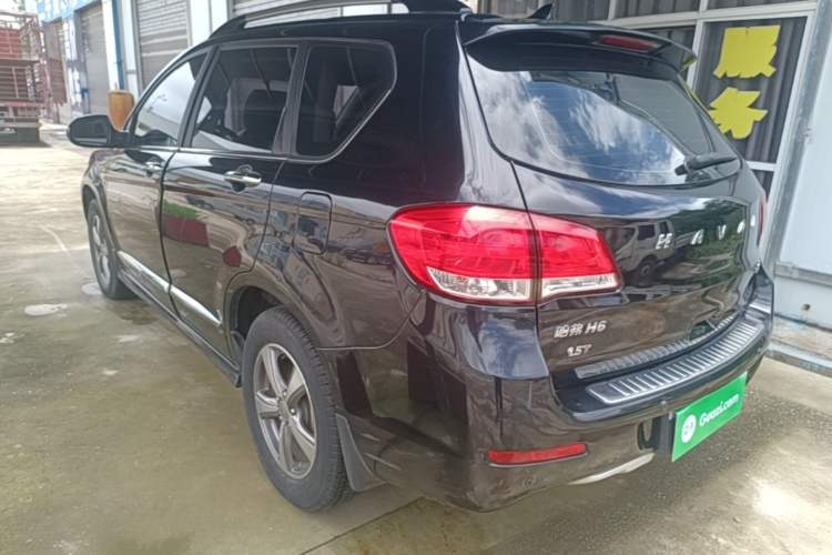 Used Haval H6 2016 Upgraded Model 1.5T Automatic Two-Wheel Drive Elite Version Rear Left 45 Deg