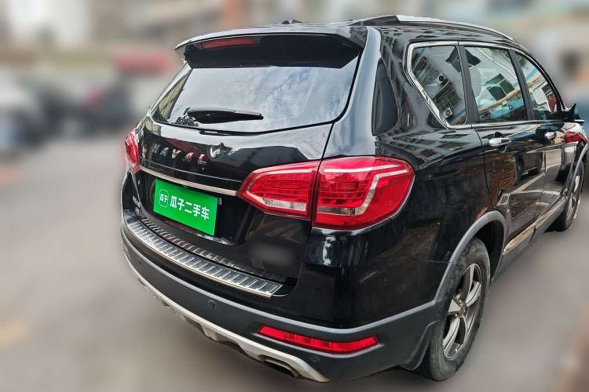 Used Haval H6 2016 Upgraded Model 1.5T Manual Two-Wheel Drive Prestige Version Rear Right 45 Deg