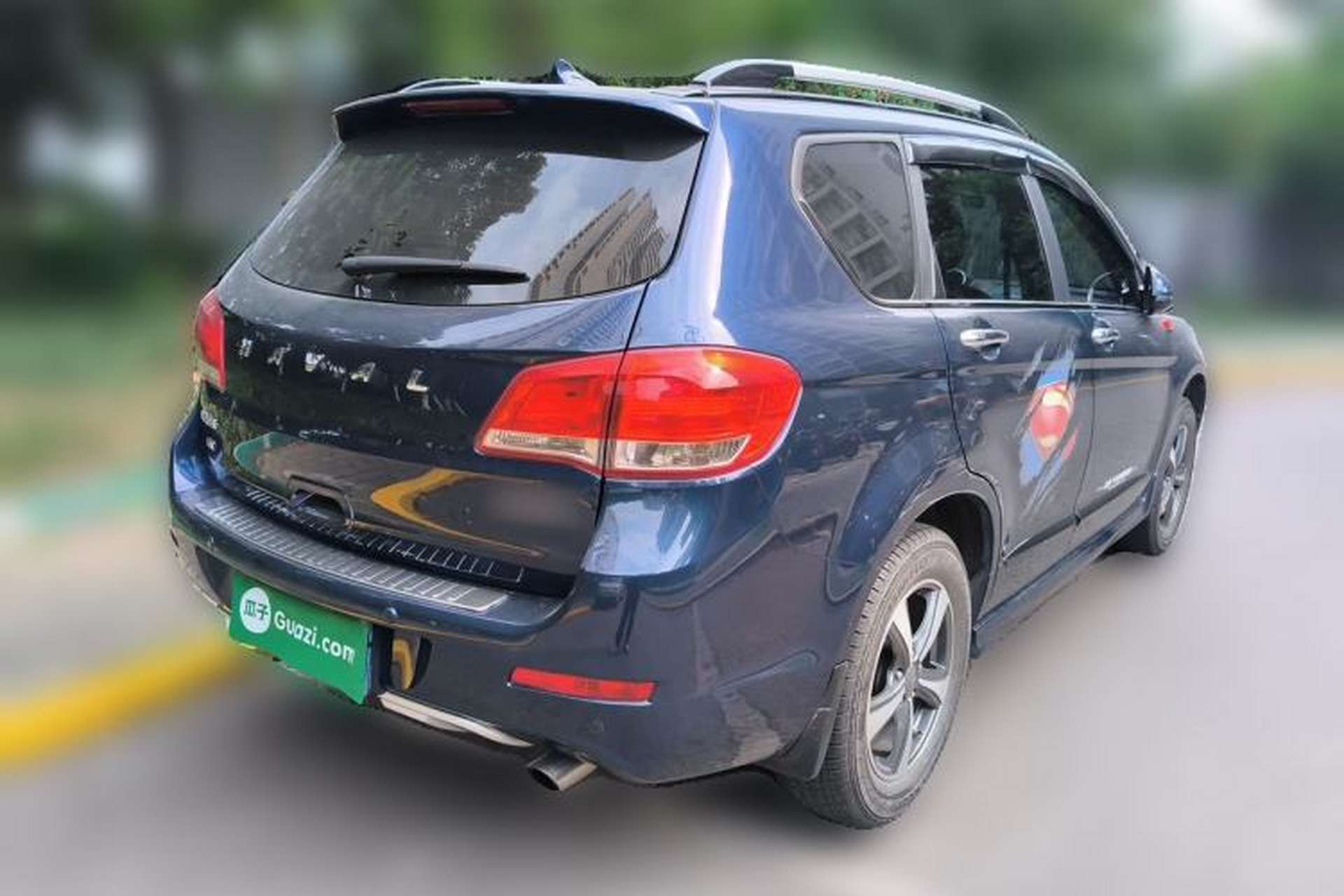 Used Haval H6 2016 Upgraded Model 1.5T Manual Two-Wheel Drive Elite Version Rear Right 45 Deg