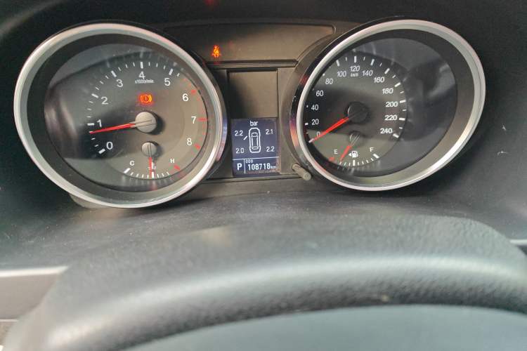 Used Haval H6 2016 Upgraded Model 1.5T Automatic Two-Wheel Drive Prestige Version Odometer Close Up