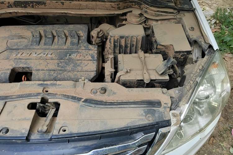 Used Haval H6 2016 Upgraded Model 1.5T Manual Two-Wheel Drive Elite Version Engine Bay Left