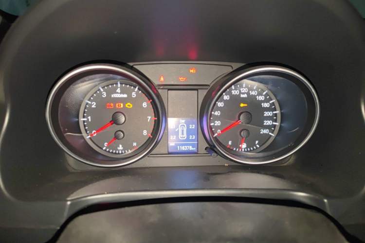 Used Haval H6 2016 Upgraded Model 1.5T Manual Two-Wheel Drive Elite Version Instrument Cluster