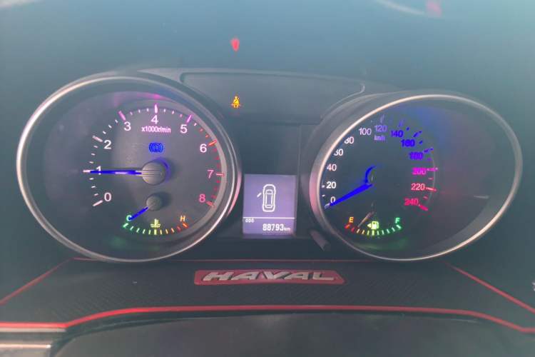 Used Haval H6 2016 Upgraded Model 1.5T Manual Two-Wheel Drive Value Edition Instrument Cluster