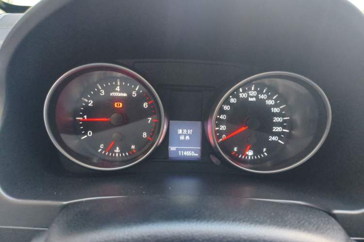 Used Haval H6 2016 Upgraded Model 1.5T Manual Two-Wheel Drive Value Edition Instrument Cluster
