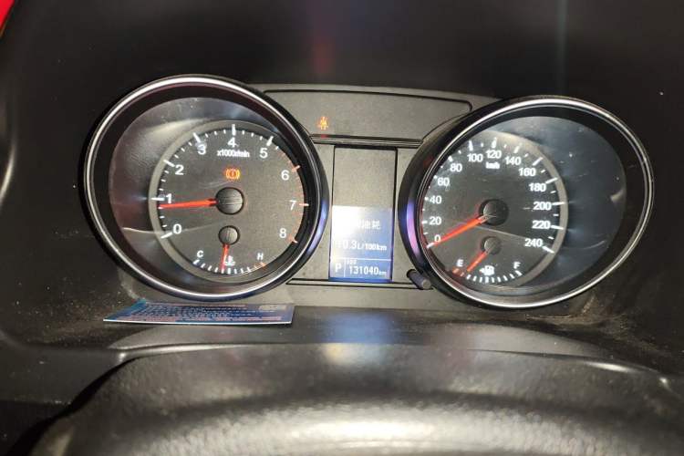 Used Haval H6 2016 Upgraded Model 1.5T Automatic Two-Wheel Drive Elite Version Instrument Cluster