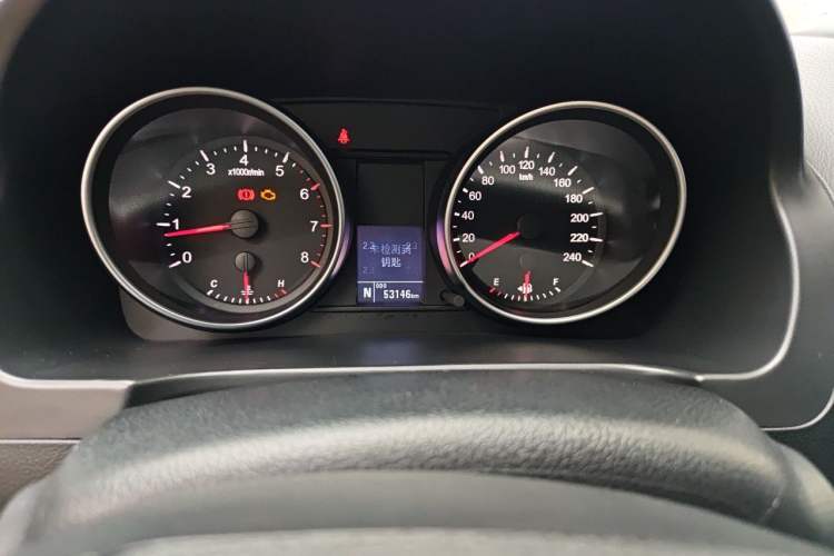 Used Haval H6 2016 Upgraded Model 1.5T Automatic Two-Wheel Drive Elite Version Odometer Close Up