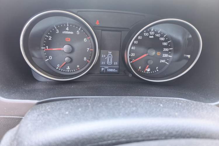 Used Haval H6 2016 Upgraded Model 1.5T Automatic Two-Wheel Drive Elite Version Odometer Close Up