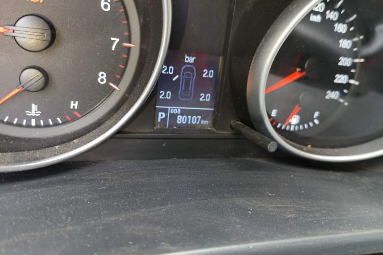 Used Haval H6 2016 Upgraded Model 1.5T Automatic Two-Wheel Drive Elite Version Odometer Close Up
