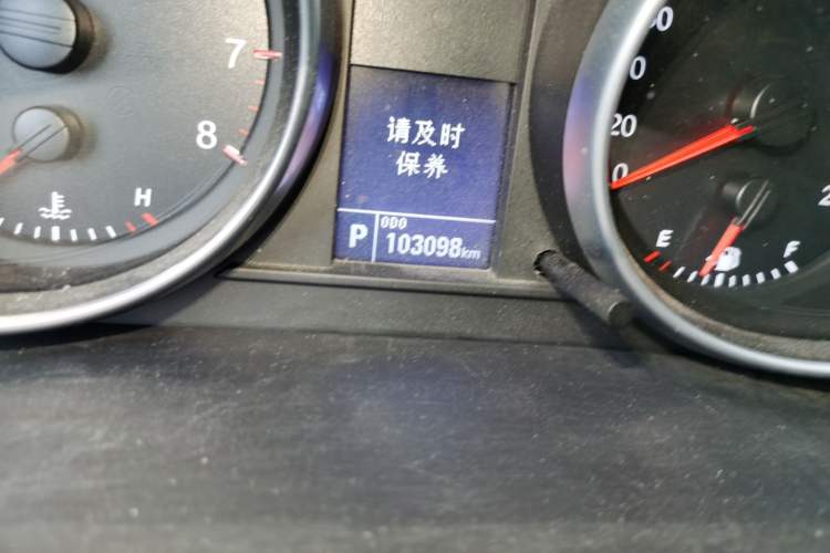 Used Haval H6 2016 Upgraded Model 1.5T Automatic Two-Wheel Drive Elite Version Odometer Close Up