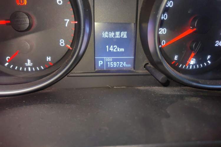 Used Haval H6 2016 Upgraded Model 1.5T Automatic Two-Wheel Drive Elite Version Odometer Close Up