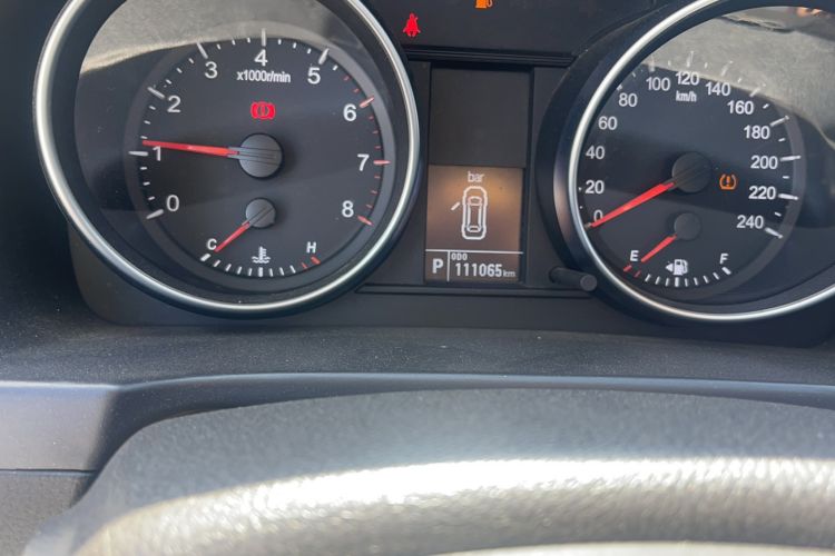 Used Haval H6 2016 Upgraded Model 1.5T Automatic Two-Wheel Drive Elite Version Odometer Close Up