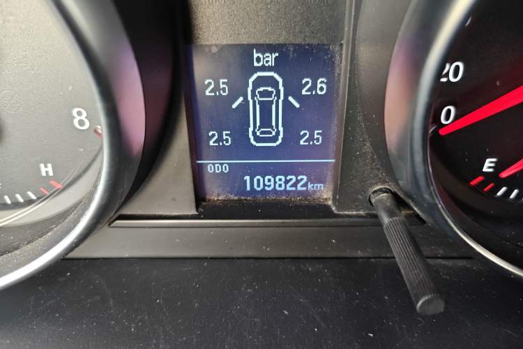 Used Haval H6 2016 Upgraded Model 1.5T Manual Two-Wheel Drive Elite Version Odometer Close Up