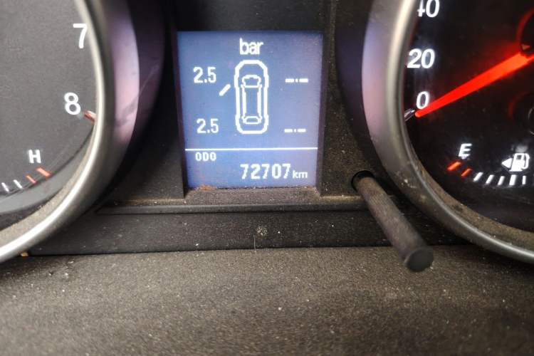 Used Haval H6 2016 Upgraded Model 1.5T Manual Two-Wheel Drive Elite Version Odometer Close Up