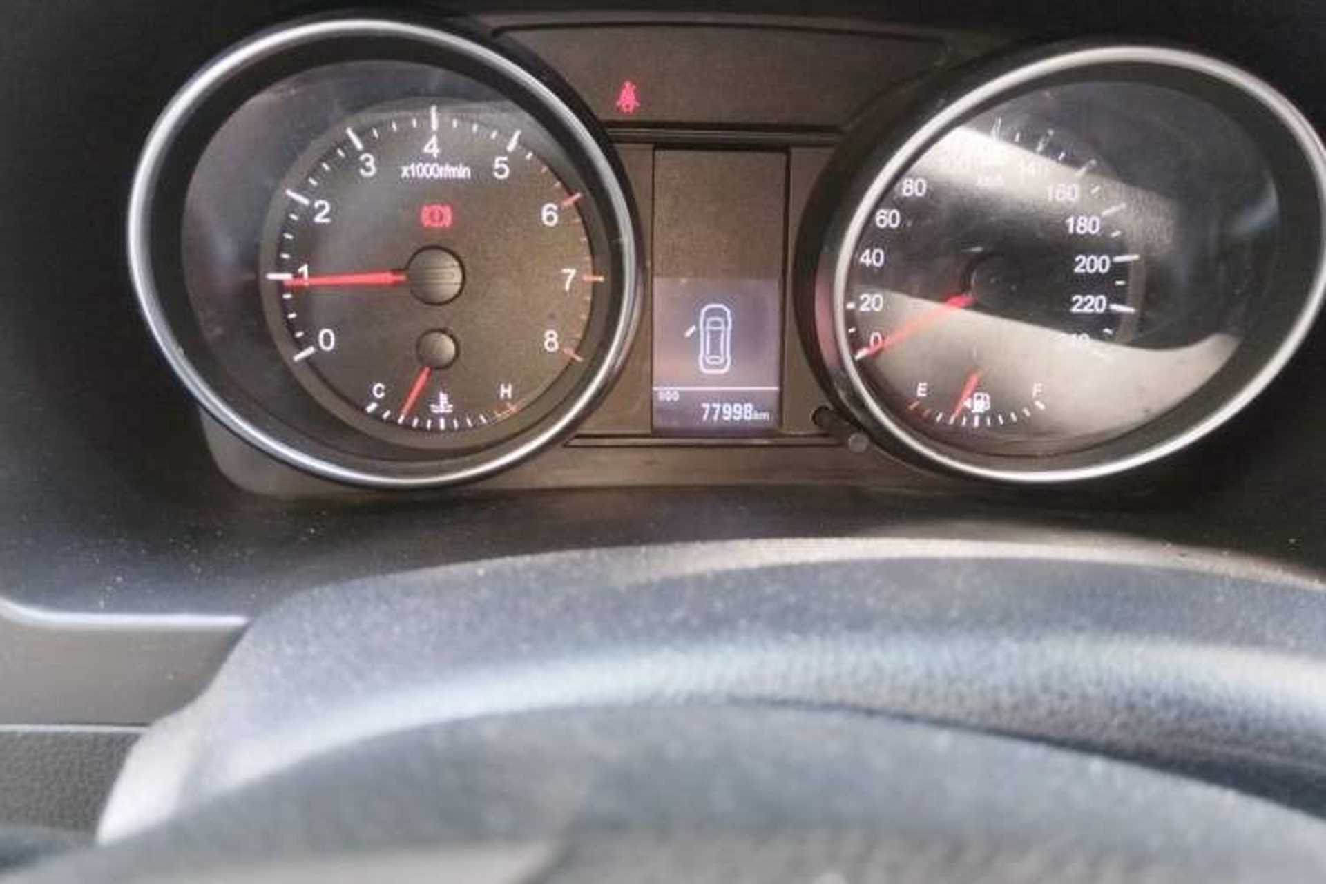 Used Haval H6 2016 Upgraded Model 1.5T Manual Two-Wheel Drive Urban Version Odometer Close Up