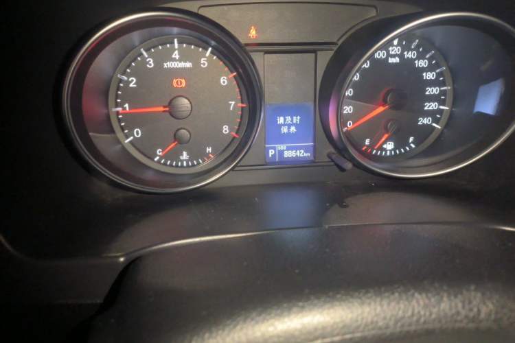 Used Haval H6 2016 Upgraded Model 1.5T Automatic Two-Wheel Drive Elite Version Odometer Close Up