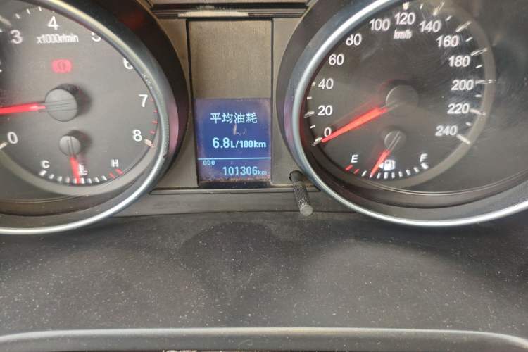Used Haval H6 2016 Upgraded Model 1.5T Manual Two-Wheel Drive Urban Version Odometer Close Up