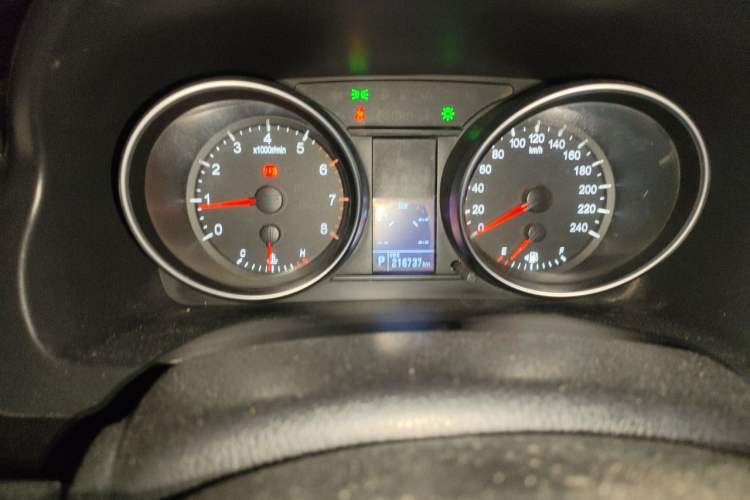 Used Haval H6 2016 Upgraded Model 1.5T Automatic Two-Wheel Drive Elite Version Odometer Close Up